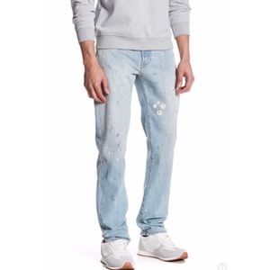 {Levi’s} splatter paint distressed jeans 511 30x30